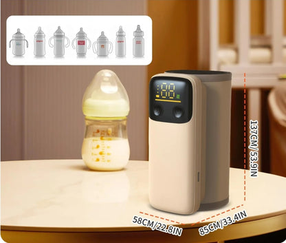 Calentador de Biberón Portátil USB con Pantalla Digital