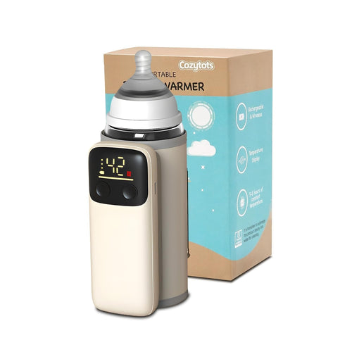 Calentador de Biberón Portátil USB con Pantalla Digital